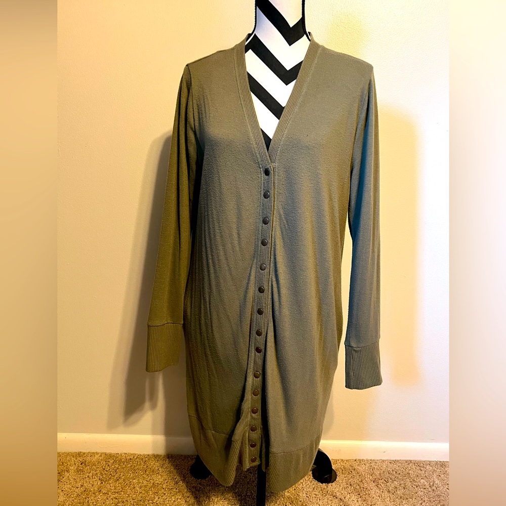 Sage Green Cardigan Size XL